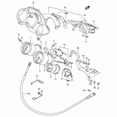 Схема вузла: Спідометр (Model r/s) для Suzuki RF900