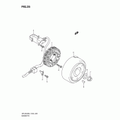Схема узла: Статор & Ротор для Suzuki DR-Z400 DR-Z400S