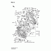 Схема узла: Картер двигателя для Suzuki VZ1600 Marauder