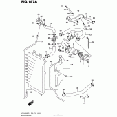 Схема вузла: Патрубок системи охолодження для Suzuki VZR1800 Boulevard M109R BOSS