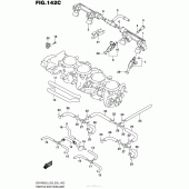 Схема вузла: Throttle Body Hose/Joint (Gsx-R600L5 E33) для Suzuki GSX-R600