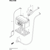 Схема вузла: Акумулятори (Gsx-R1000Al6 E28) для Suzuki GSX-R1000