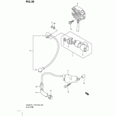 Схема вузла: Електроустаткування для Suzuki GS500