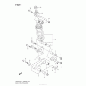 Схема вузла: Важіль прогресії (E03) для Suzuki GSX-R750
