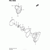 Схема вузла: Водяний насос Suzuki RM-Z450