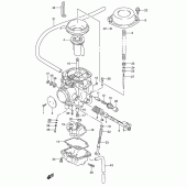 Схема узла: Карбюратор (Model m) для Suzuki DR650 DR650RSE