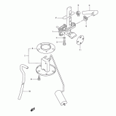 Схема вузла: Паливний кран Suzuki GSX750 Katana