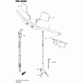 Схема вузла: Кермо & Тросики для Suzuki DR-Z400 DR-Z400S