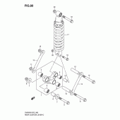Схема вузла: Важіль прогресії для Suzuki SV650