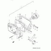Схема вузла: Фара для Suzuki DR650 DR650SE