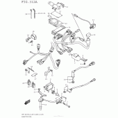 Схема вузла: Електроустаткування для Suzuki RM-Z250