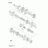Схема вузла: Трансмісія для Suzuki VZ800 Boulevard M50