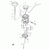 Схема вузла: Карбюратор для Suzuki DR200 DR200SE