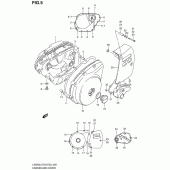 Схема вузла: Кришки картера для Suzuki LS650 Boulevard S40