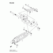 Схема узла: Рычаг прогрессии для Suzuki AN400 Burgman (EU analogue of SkyWave)