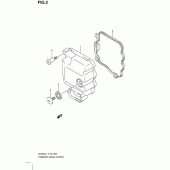 Схема узла: Клапанная крышка для Suzuki UH200 Burgman