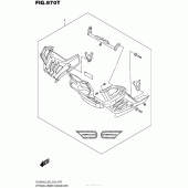 Схема вузла: Захист картера (Опція) для Suzuki DL650 V-Strom