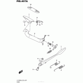 Схема вузла: Підставка для Suzuki VL1500 Boulevard C90 BOSS