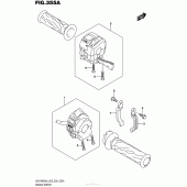 Схема вузла: Пульт управління рульовий для Suzuki GSX-R600