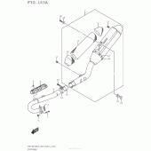 Схема вузла: Вихлопна система для Suzuki RM-Z250