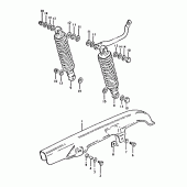 Схема узла: Защита цепи & Амортизатор для Suzuki GSX400