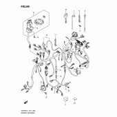 Схема узла: Электропроводка (Gsf650al1 e21) для Suzuki GSF650 Bandit S