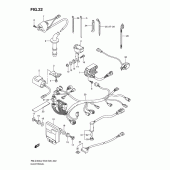 Схема вузла: Електроустаткування для Suzuki RM-Z450
