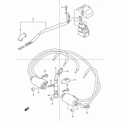 Схема вузла: Електроустаткування для Suzuki GSX1200