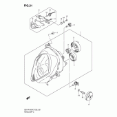 Схема узла: Фара для Suzuki GSX-R1000