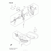Схема узла: Поворотники для Suzuki GSX-R600