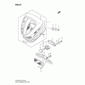 Схема вузла: Задній ліхтар (Стоп-сигнал) (Vlr1800l1 e19) ​​для Suzuki VLR1800 Intruder C1800R/ Boulevard C109R
