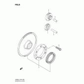 Схема узла: Привод стартера для Suzuki VZ800 Intruder M800/ Boulevard M50