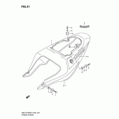 Схема вузла: Бічні панелі (Gsx-R1000K1) для Suzuki GSX-R1000