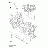 Схема вузла: Картер двигуна для Suzuki RM-Z250
