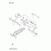 Схема вузла: Важіль прогресії (Vzr1800L4 E28) для Suzuki VZR1800 Boulevard M109R