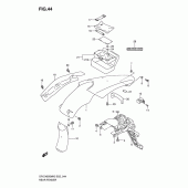 Схема вузла: Заднє крило (Model k5/k6) для Suzuki DR-Z400 DR-Z400SM