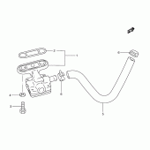 Схема вузла: Паливний кран Suzuki GSX-R600