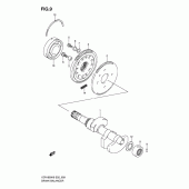 Схема вузла: Балансувальний вал (Model k6/k7/k8/k9) для Suzuki VZR1800 Intruder M1800R/Boulevard M109R
