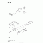 Схема вузла: Підставка для Suzuki GSX-R600