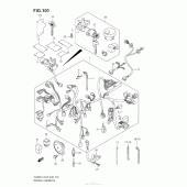 Схема узла: Wiring Harness (Vl800C E28) для Suzuki VZ800 Boulevard M50