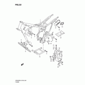 Схема узла: Рама (Dr200sel2 e24) для Suzuki DR200 DR200SE