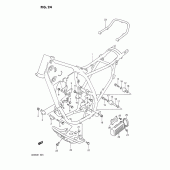 Схема узла: Рама для Suzuki DR250