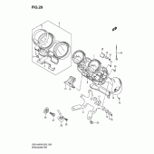 Схема узла: Спидометр для Suzuki GSX1400