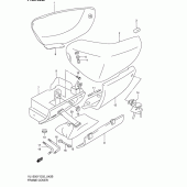Схема вузла: Бічні панелі (Model k2/k3) для Suzuki VL1500 Intruder LC