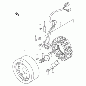 Схема вузла: Статор & Ротор для Suzuki VS800 Intruder 800