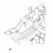 Схема вузла: Бічні панелі (Model m) для Suzuki RGV250