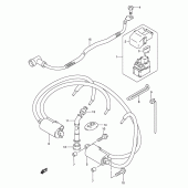 Схема вузла: Електроустаткування для Suzuki GSX750 Katana