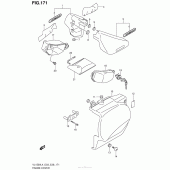 Схема узла: Боковые панели (Vl1500Bl4 E33) для Suzuki VL1500 Boulevard C90