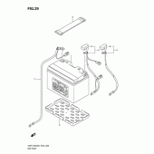 Схема вузла: Акумулятор для Suzuki GSF1250 Bandit