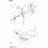 Схема вузла: Turnsignal Lamp (Gsx-R600L4 E28) для Suzuki GSX-R600